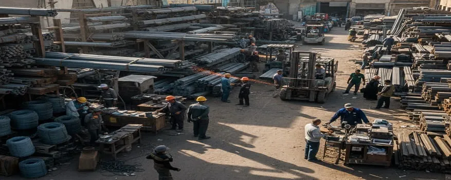 جنگ سرد در بازار آهن‌آلات؛ خریداران و فروشندگان در قفل معاملاتی