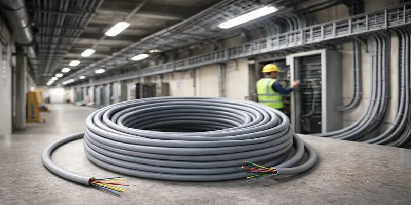 کابل تلفن مخابراتی، امکان انتقال سیگنال در فواصل طولانی را فراهم می کند.