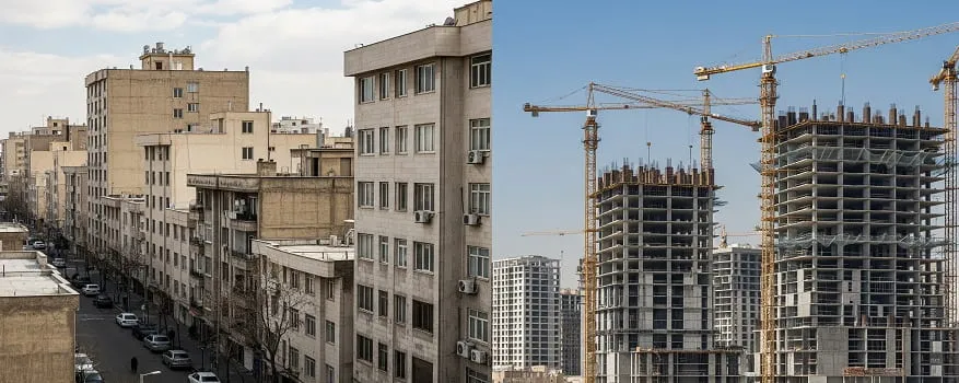 تناقض رکود بازار مسکن و ساخت و سازهای رقابتی