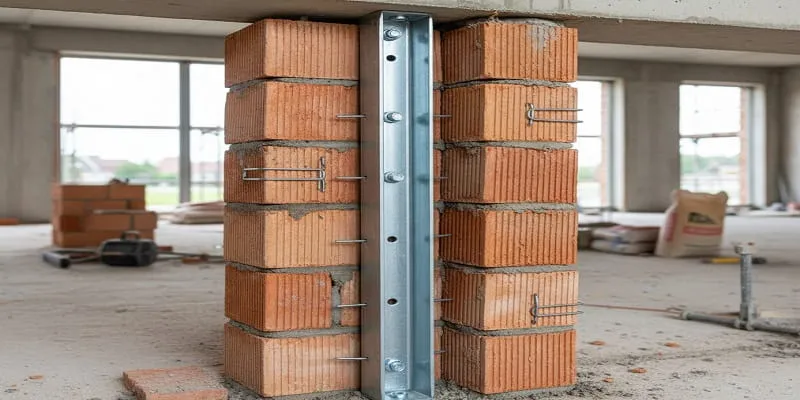 نمایی از وال پست عمودی