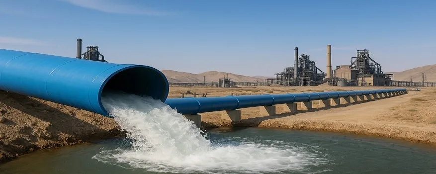 افتتاح طرح انتقال آب دریای عمان؛ نفس تازه برای صنعت فولاد فلات مرکزی