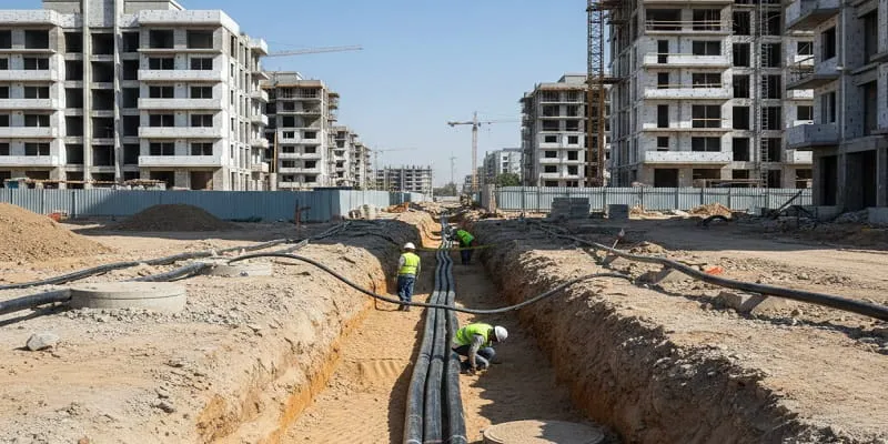 کاربرد کابل زمینی