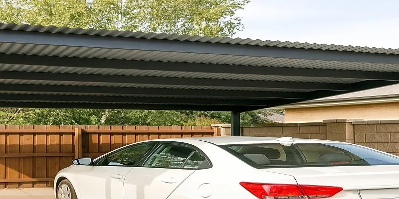 کاربرد ورق شیروانی در سقف پارکینگ