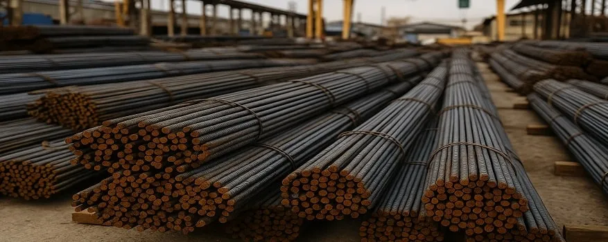 ادامه روند نزولی قیمت جهانی میلگرد در پاییز ۲۰۲۵