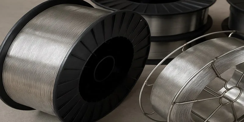 نمایی از سیم جوش استیل